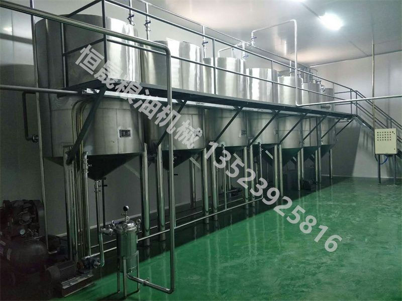 胡麻籽精煉生產線案例展示